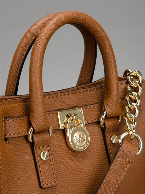 michael kors purses brown|michael kors brown shoulder bag.